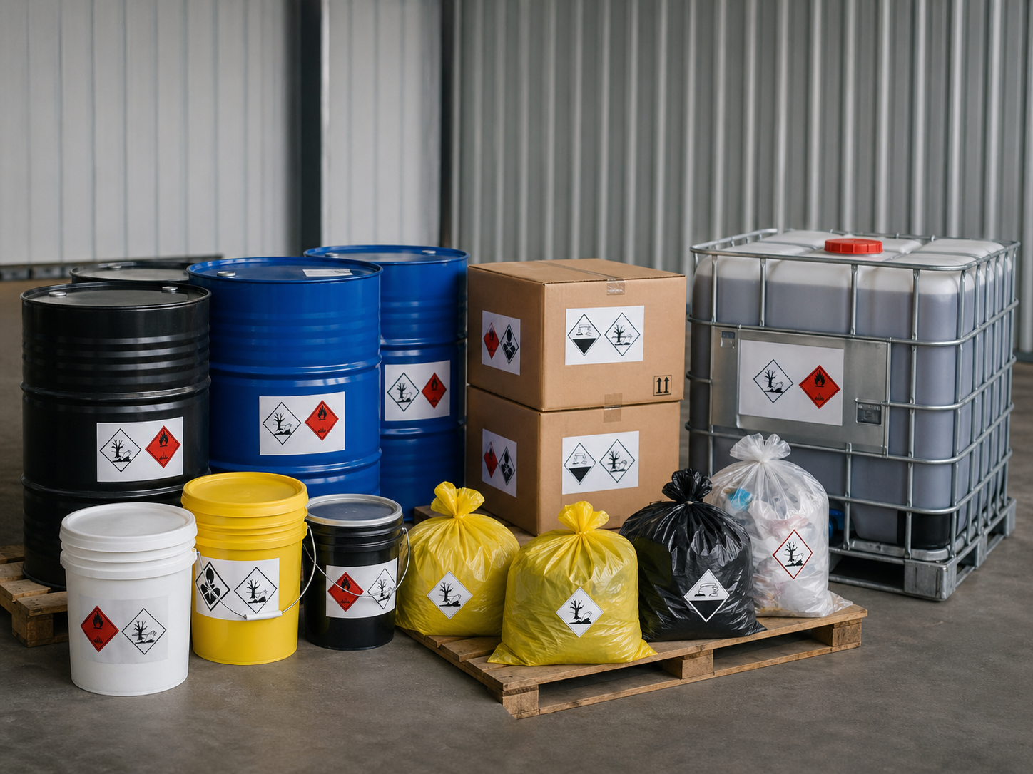 hazardous chemical waste disposal from laboratories, healthcare, or veterinary clinics.